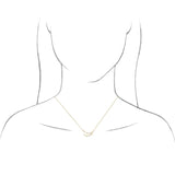 Cancer Diamond Constellation Necklace in 14K Gold