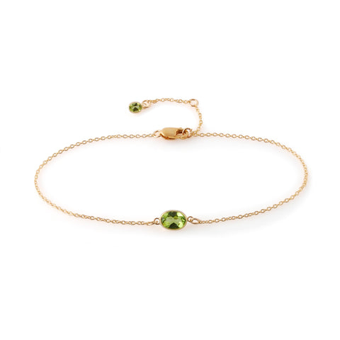 Peridot bead bracelet-Chakra natural gemstone bracelet with charm-Buddhist  power - Shop Majade Jewelry Design Bracelets - Pinkoi