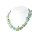 Green Amethyst, Blue Topaz, Peridot and Apatite Necklace