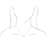 Leo Diamond Constellation Necklace in 14K Gold